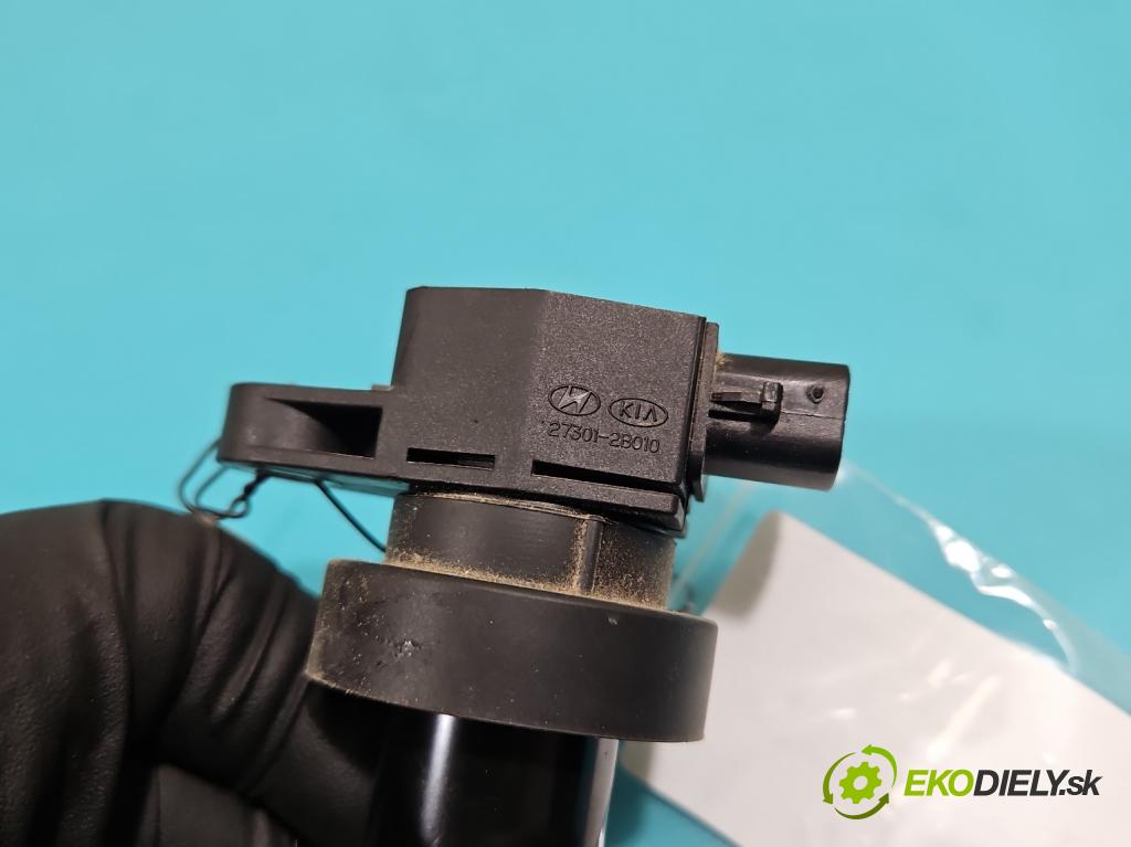 Hyundai Elantra VI 2015-2020 1.6 16V 128 HP manual 93,8 kW 1591 cm3 4- cievka zapaľovacia 27301-2B010 (Zapaľovacie cievky, moduly)