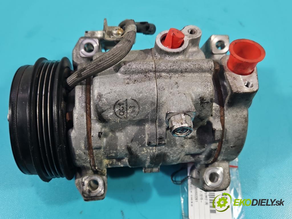 Suzuki Vitara II 2015- 1.6 16V 120 HP automatic 88 kW 1586 cm3 5- Kompresor: klimatizácie XI447280-2400 (Kompresory klimatizácie)