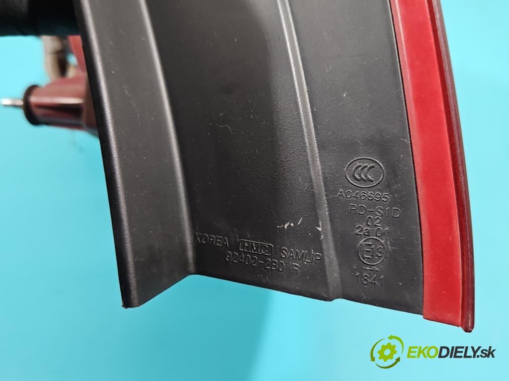 Hyundai Santa Fe II 2006-2012 2.2 CRDI 150 hp automatic 110 kW 2188 cm3 5- světlo zadní pravé 92402-2B0 (Klika dveří ostatní)