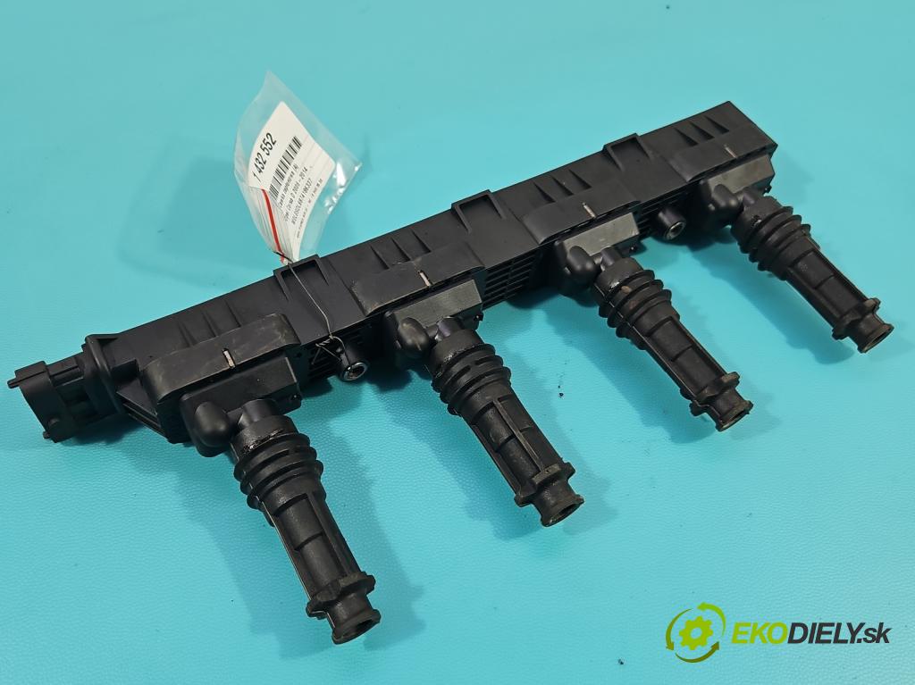 Opel Corsa D 2006-2014 1.4 16V 90 HP manual 66 kW 1364 cm3 5- cievka zapaľovacia 0221503472 (Zapaľovacie cievky, moduly)