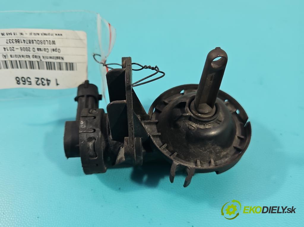 Opel Corsa D 2006-2014 1.4 16V 90 HP manual 66 kW 1364 cm3 5- Ovladač: klapky: kolektor 1928498092 (Motorček ostatné)