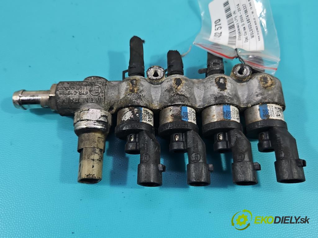 Opel Corsa D 2006-2014 1.4 16V 90 HP manual 66 kW 1364 cm3 5- vstrek LPG BRC NIEBIESKIE
