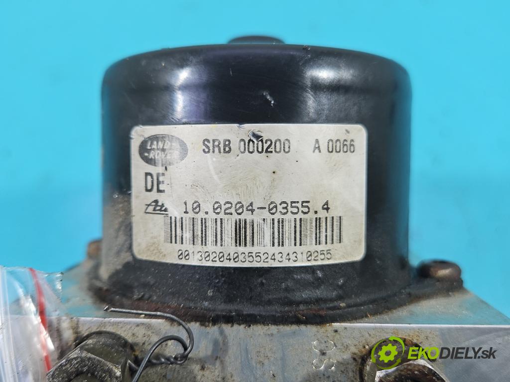 Land rover Freelander I 1998-2006 1.8 16V 117 HP manual 86 kW 1796 cm3 5- čerpadlo abs 10.0204-0355.4 (Pumpa ABS)