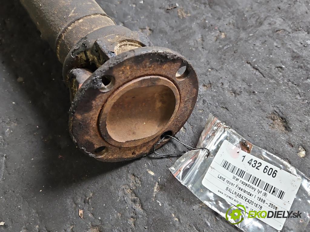 Land rover Freelander I 1998-2006 1.8 16V 117 HP manual 86 kW 1796 cm3 5- Hřídel: zadné  (Kardaňový hriadeľ)