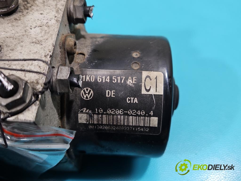 Vw Touran I 2003-2015 1.9 tdi 105 HP manual 77 kW 1896 cm3 5- čerpadlo abs 1K0614517AE (Pumpa ABS)