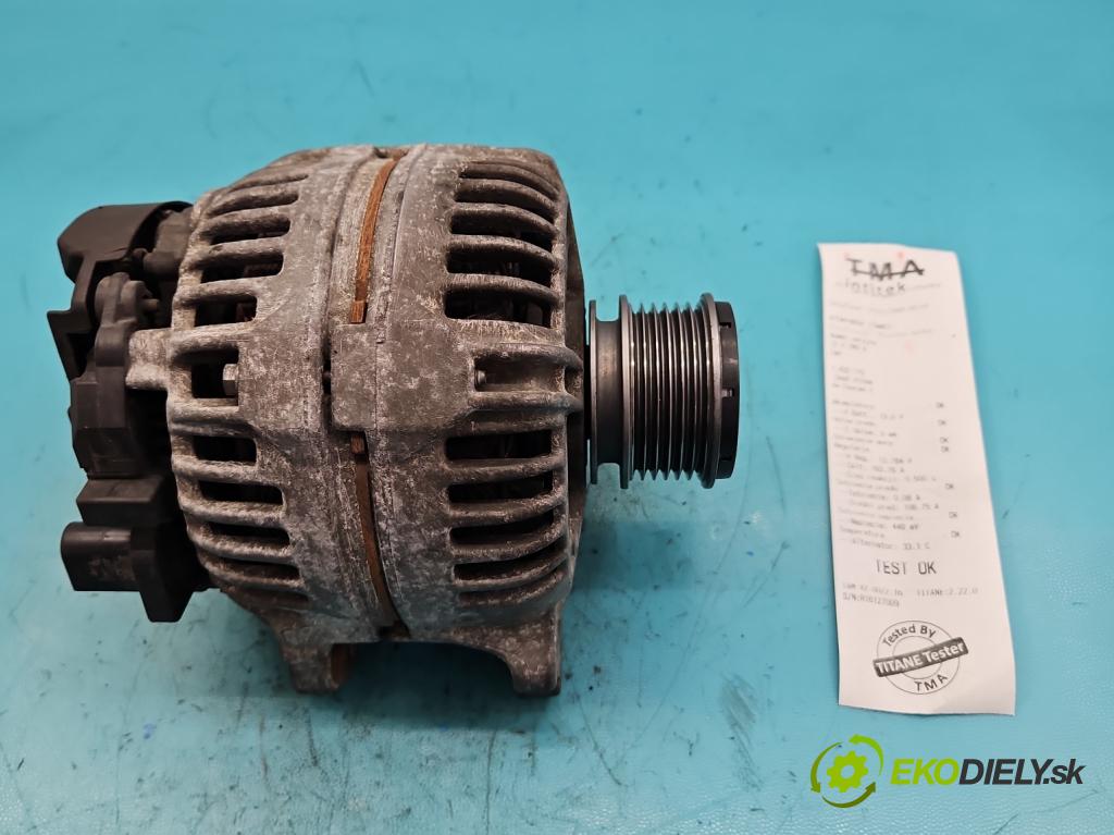 Vw Touran I 2003-2015 1.9 tdi 105 HP manual 77 kW 1896 cm3 5- Alternator 06F903023F (Alternátory)