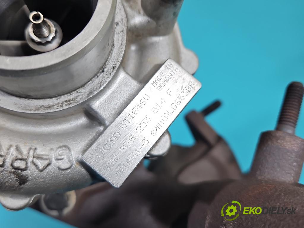 Vw Touran I 2003-2015 1.9 tdi 105 hp manual 77 kW 1896 cm3 5- Turbodmychadlo 751851-3 (Turbodúchadla (kompletní))