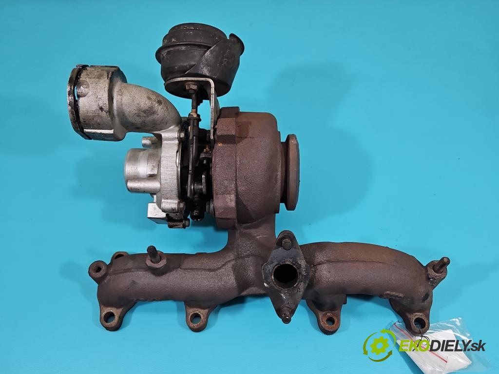 Vw Touran I 2003-2015 1.9 tdi 105 hp manual 77 kW 1896 cm3 5- Turbodmychadlo 751851-3 (Turbodúchadla (kompletní))