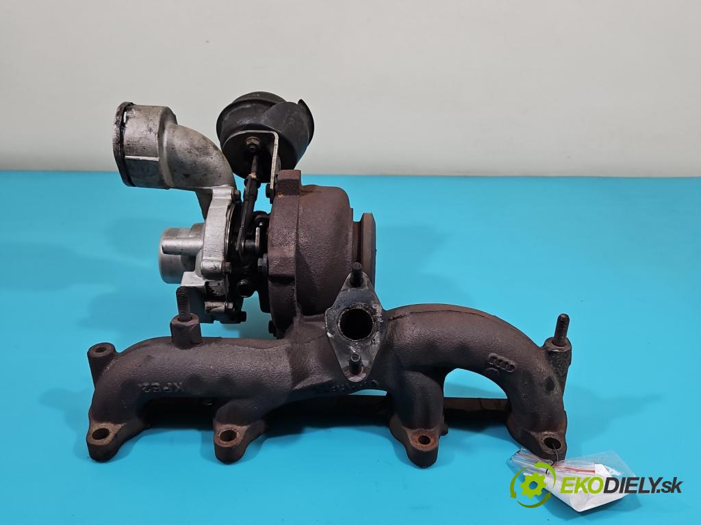 Vw Touran I 2003-2015 1.9 tdi 105 hp manual 77 kW 1896 cm3 5- Turbodmychadlo 751851-3 (Turbodúchadla (kompletní))