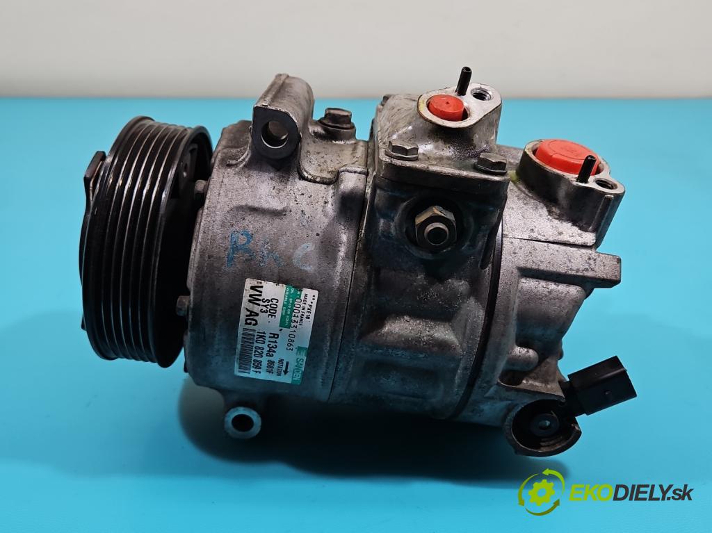 Vw Touran I 2003-2015 1.9 tdi 105 HP manual 77 kW 1896 cm3 5- Kompresor: klimatizácie 1K0820859F (Kompresory klimatizácie)