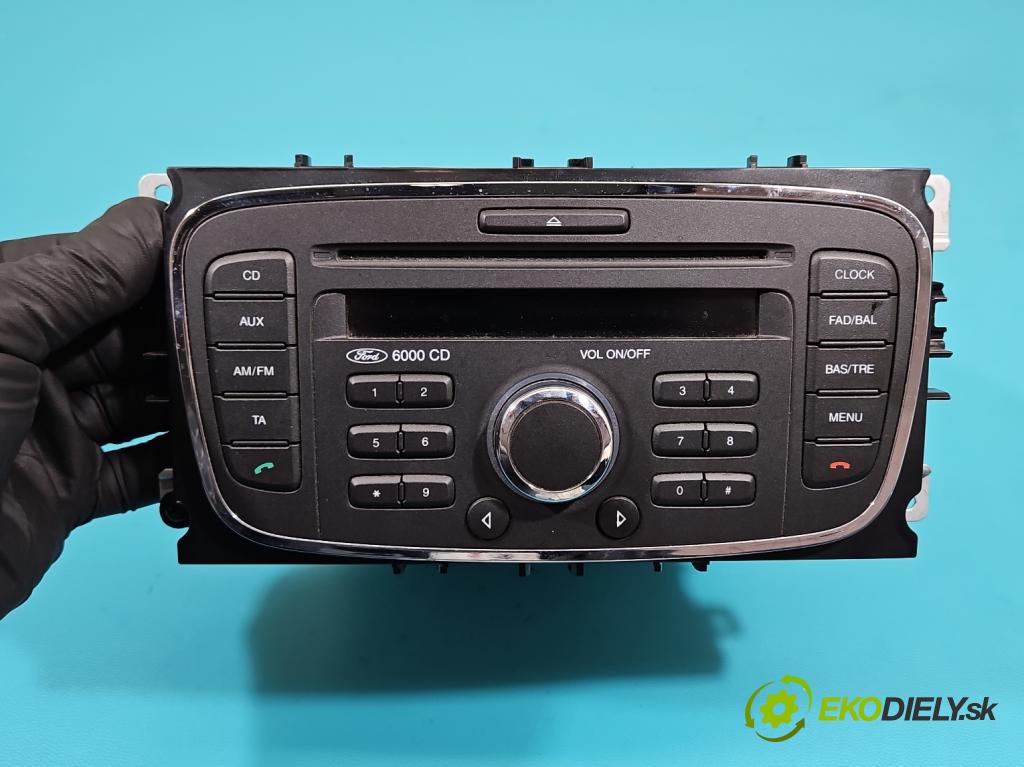 Ford Focus Mk2 2004-2011 1.6 tdci 90 HP manual 66 kW 1560 cm3 5- Radio originál 7M5T-18C815-BC