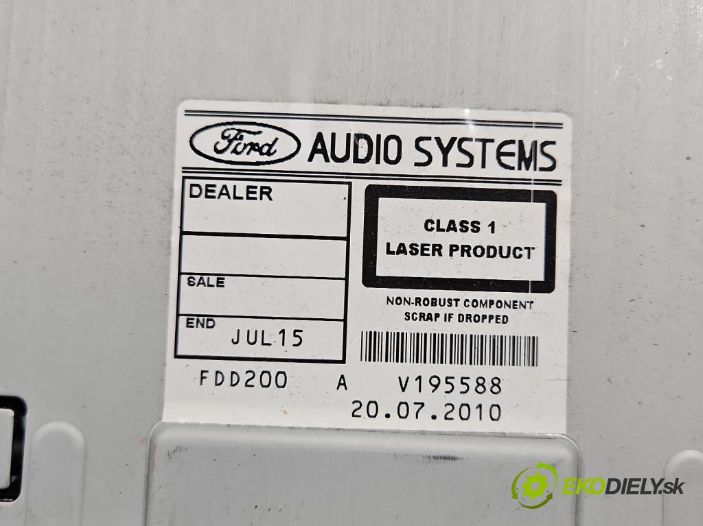 Ford Focus Mk2 2004-2011 1.6 tdci 90 HP manual 66 kW 1560 cm3 5- Radio originál 7M5T-18C815-BC