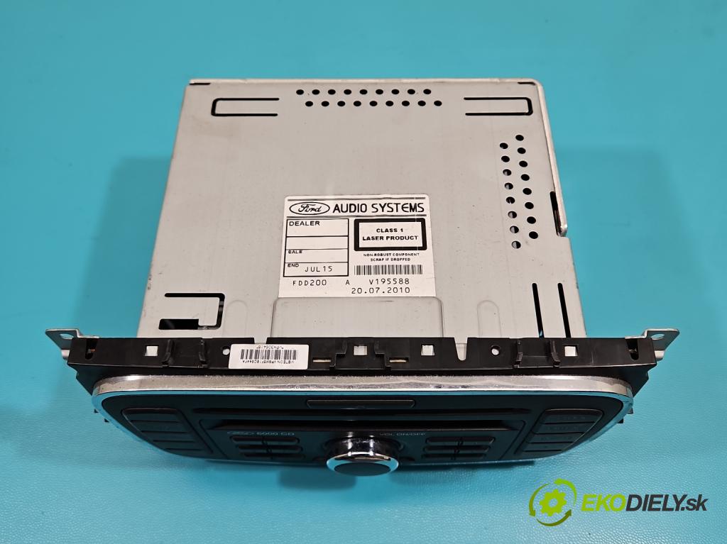Ford Focus Mk2 2004-2011 1.6 tdci 90 HP manual 66 kW 1560 cm3 5- Radio originál 7M5T-18C815-BC