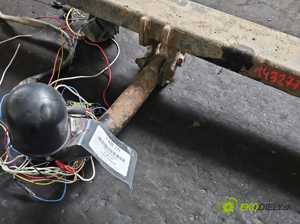 Peugeot 407 2.0 16V 140 hp manual 103 kW 1997 cm3 5- oko tažné  (Tažná zařízení)