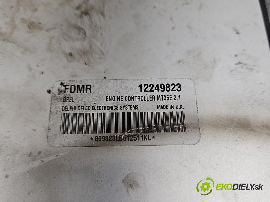 Opel Meriva A 2002-2010 1.6 16V 105 HP manual 77 kW 1598 cm3 5- riadiaca jednotka motora 12249823