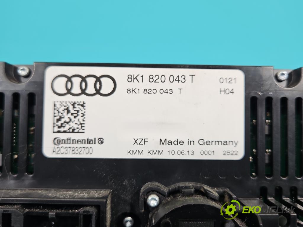 Audi A4 B8 2007-2015 2.0 TFSI 211KM automatic 155 kW 1984 cm3 5- panel kúrenia 8K1820043T