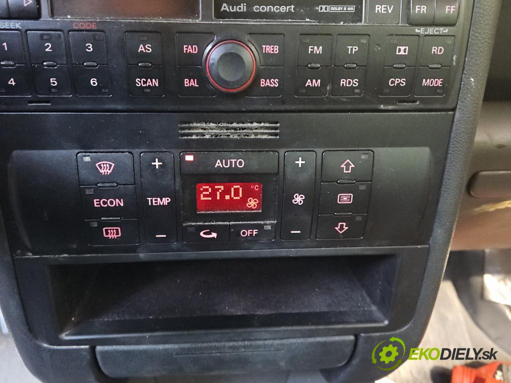 Audi A2 1.4 16V (AUA) 75 HP manual 55 kW 1390 cm3 5- panel kúrenia 8Z0820043
