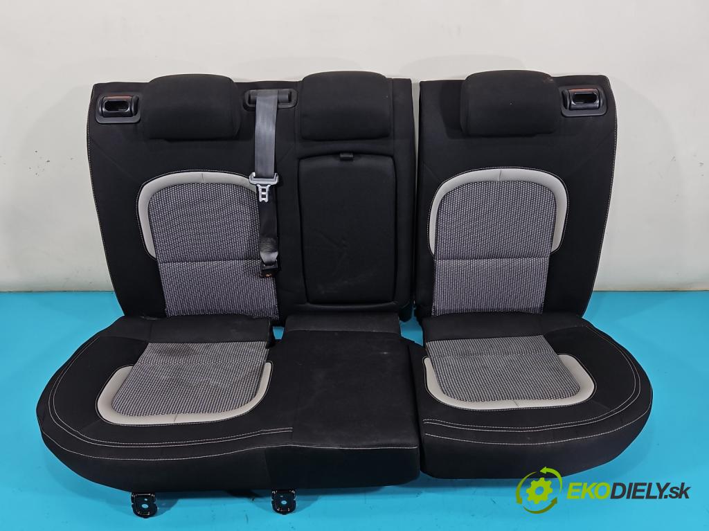 Kia Ceed II 2012-2018 1.6 crdi 110 HP manual 81 kW 1582 cm3 5- Pohovka: zadné  (Sedačka, sedadlo)