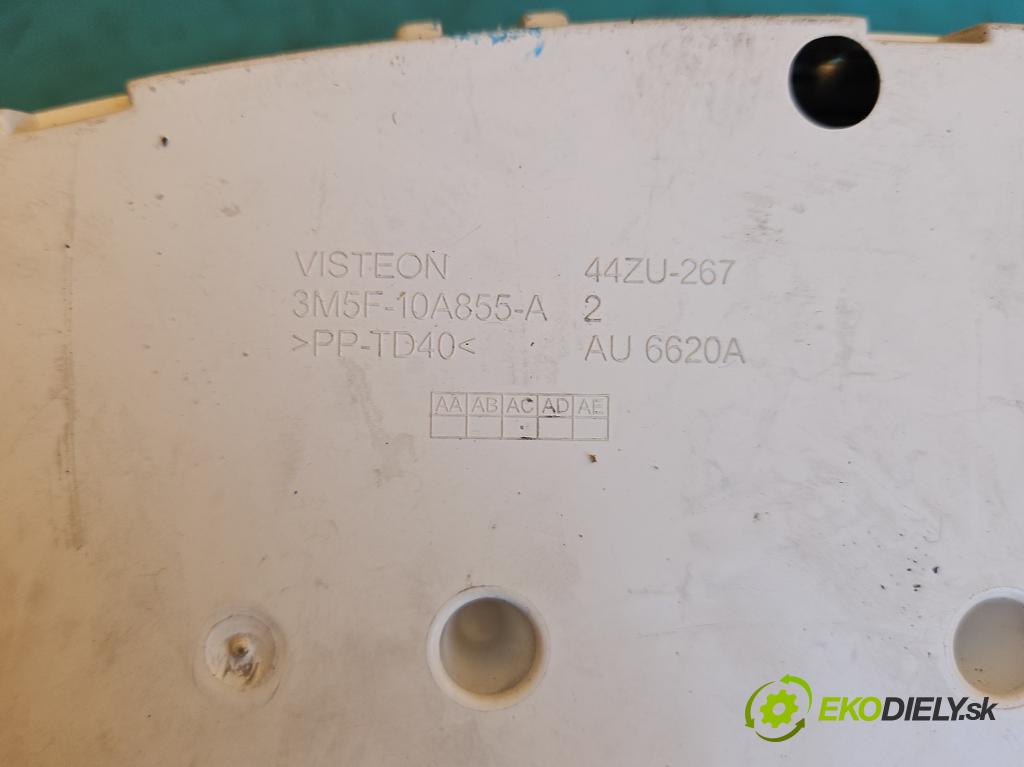 Ford Focus Mk2 2004-2011 1.8 tdci 116 HP manual 85 kW 1753 cm3 5- prístrojovka/ budíky 4M5T-10849-GS (Prístrojová doska)