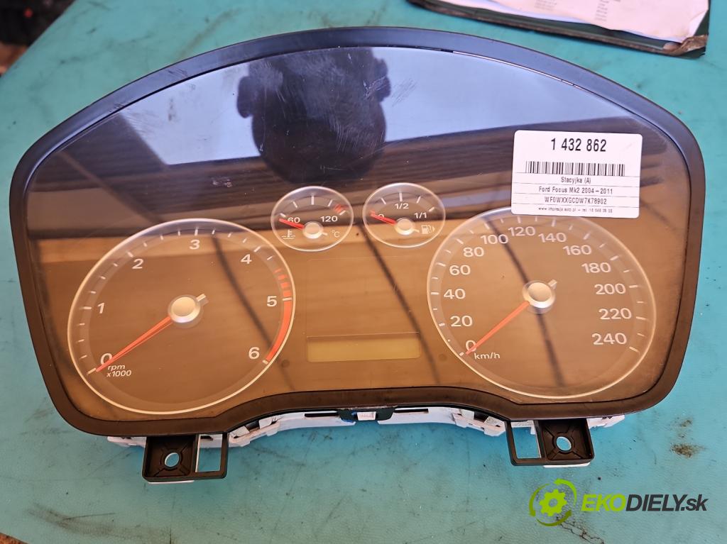 Ford Focus Mk2 2004-2011 1.8 tdci 116 HP manual 85 kW 1753 cm3 5- prístrojovka/ budíky 4M5T-10849-GS (Prístrojová doska)
