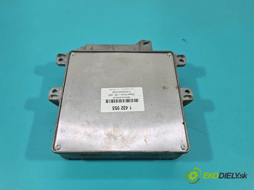 Peugeot Partner I 1996-2008 1.4 8V 75 HP manual 55 kW 1360 cm3 5- riadiaca jednotka motora 9635169580