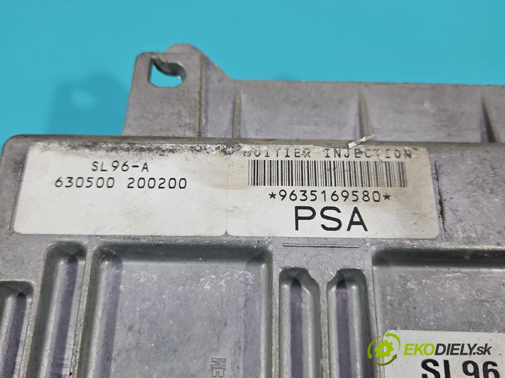 Peugeot Partner I 1996-2008 1.4 8V 75 HP manual 55 kW 1360 cm3 5- riadiaca jednotka motora 9635169580