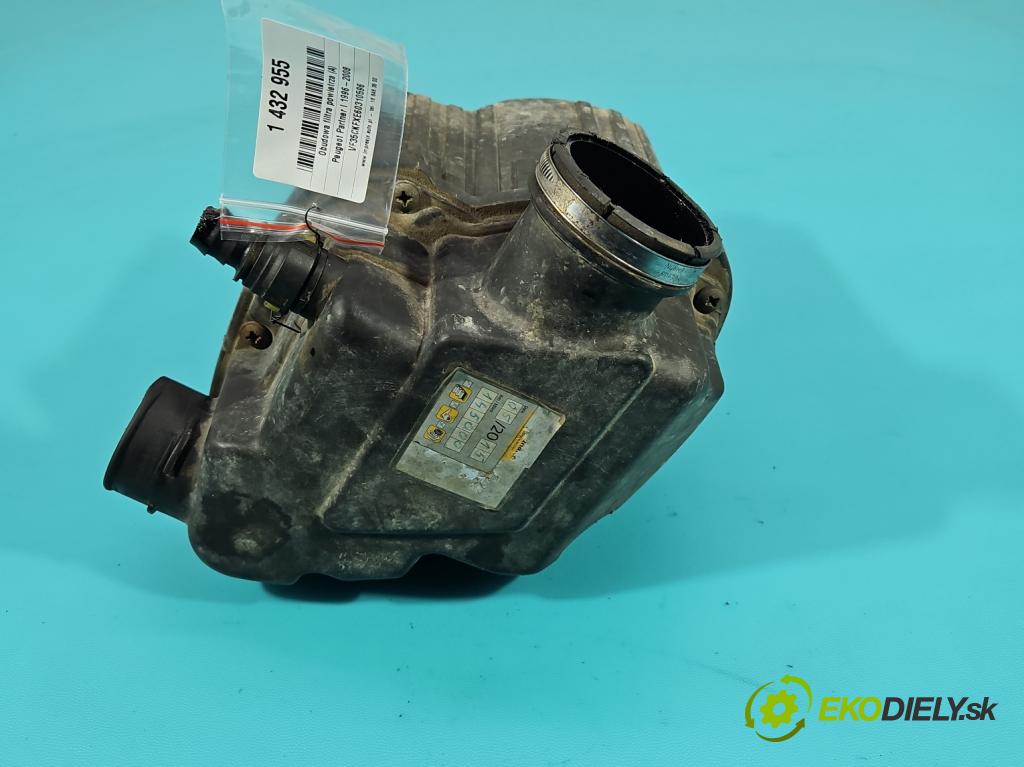 Peugeot Partner I 1996-2008 1.4 8V 75 HP manual 55 kW 1360 cm3 5- obal filtra vzduchu  (Obal filtra vzduchu)