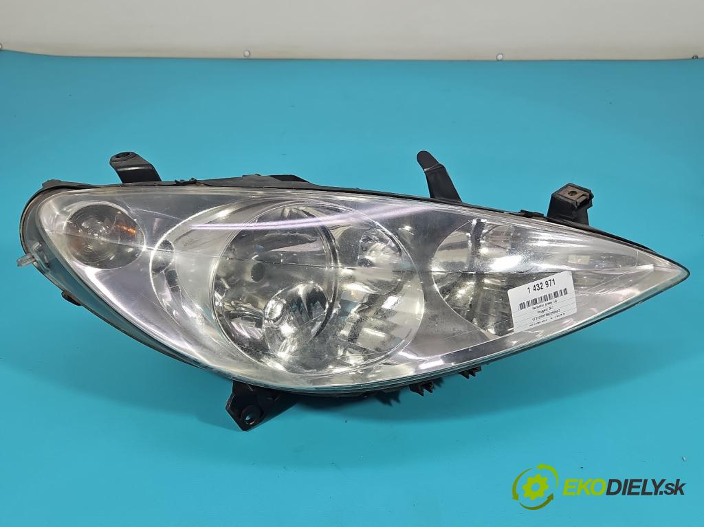 Peugeot 307 2.0 hdi 90 HP manual 66 kW 1997 cm3 5- Reflektor: pravý 9634369080 (Svetlo predné pravé)