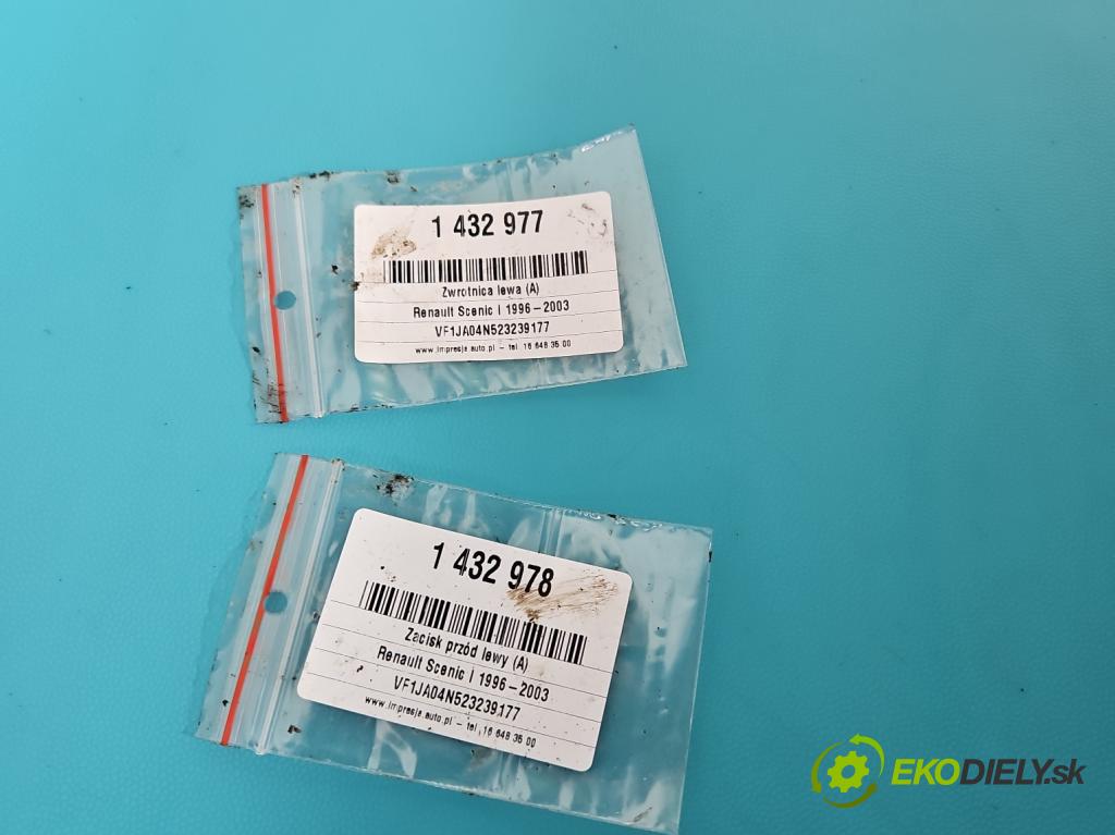 Renault Scenic I 1996-2003 1.6 16V 107 HP manual 79 kW 1598 cm3 5- náboj ľavé  (Náboj)