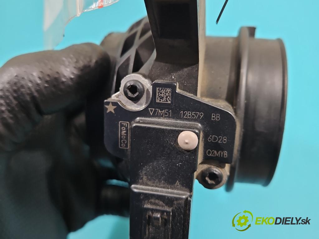 Ford Focus Mk2 2004-2011 1.6 tdci 90 HP manual 66 kW 1560 cm3 5- průtokoměr: 7M51-12B579-BB (Váhy vzduchu)