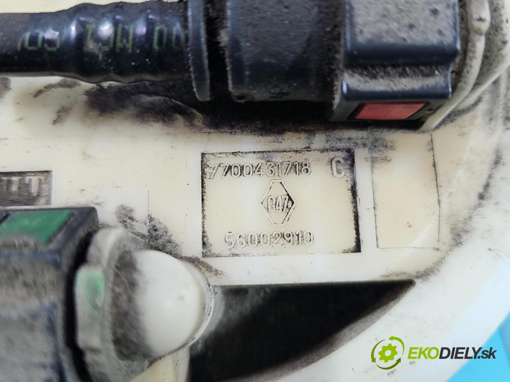 Renault Scenic I 1996-2003 1.6 16V 107 HP manual 79 kW 1598 cm3 5- čerpadlo paliva 7700431718C