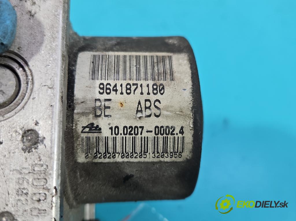 Peugeot 206 1.4 hdi 68 HP manual 50 kW 1398 cm3 5- čerpadlo abs 9641871180 (Pumpa ABS)