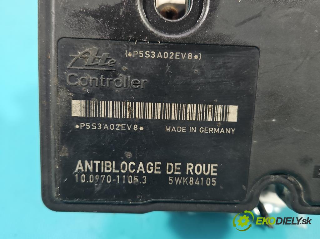 Peugeot 206 1.4 hdi 68 HP manual 50 kW 1398 cm3 5- čerpadlo abs 9641871180 (Pumpa ABS)