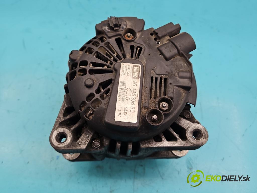 Peugeot 206 1.4 hdi 68 HP manual 50 kW 1398 cm3 5- Alternator 9644529680 (Alternátor)