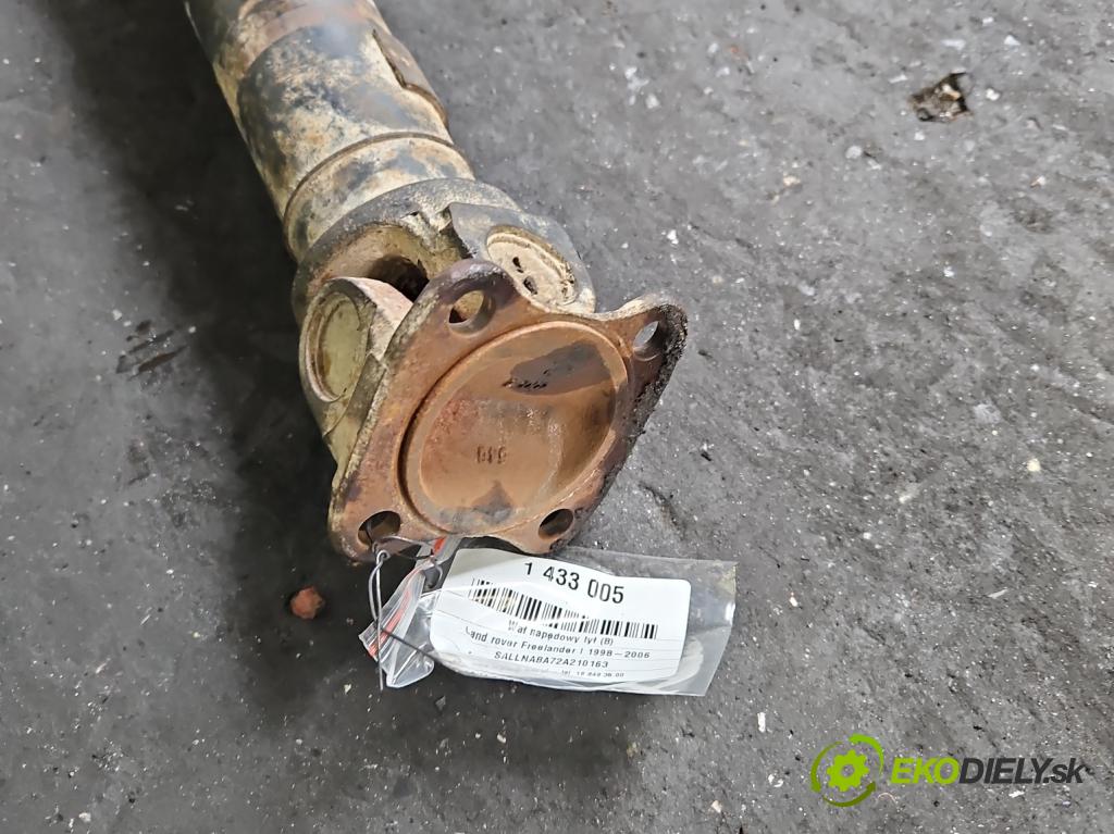 Land rover Freelander I 1998-2006 1.8 16V 118 HP manual 87 kW 1796 cm3 5- Hřídel: zadné  (Kardaňový hriadeľ)