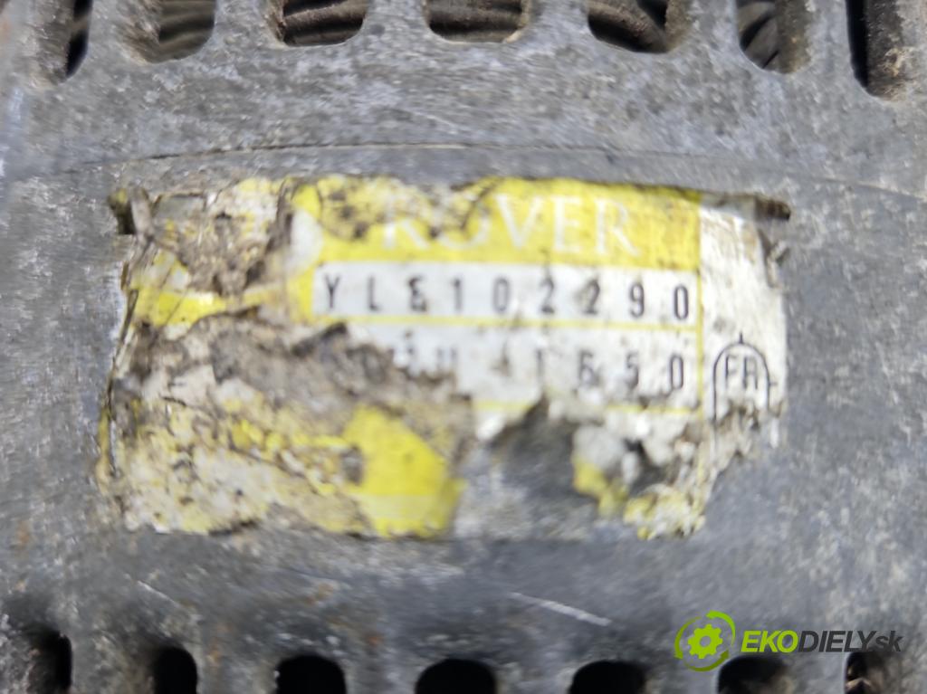 Land rover Freelander I 1998-2006 1.8 16V 118 HP manual 87 kW 1796 cm3 5- Alternator YLE102290 (Alternátor)