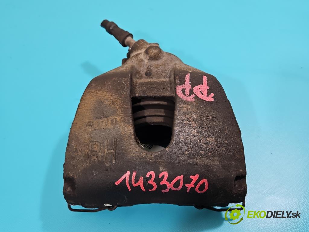 Ford Focus Mk2 2004-2011 1.6 tdci 90 HP manual 66 kW 1560 cm3 5- brzdič predné pravý  (Ostatné)