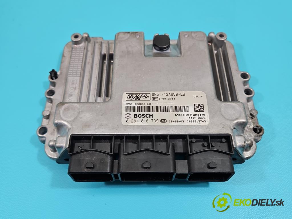 Ford Focus Mk2 2004-2011 1.6 tdci 90 HP manual 66 kW 1560 cm3 5- riadiaca jednotka motora 0281016739