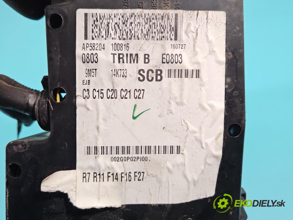 Ford Focus Mk2 2004-2011 1.6 tdci 90 hp manual 66 kW 1560 cm3 5- skříňka pojistková 9M5T-14A067-CA (Pojistkové skříňky)