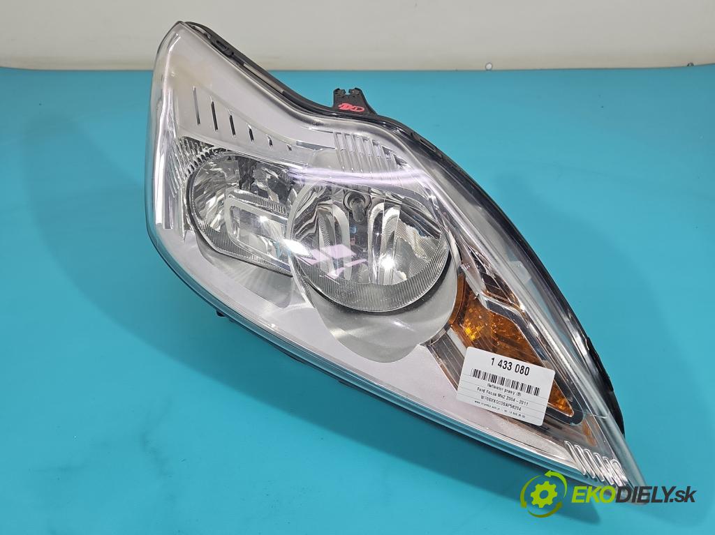 Ford Focus Mk2 2004-2011 1.6 tdci 90 HP manual 66 kW 1560 cm3 5- Reflektor: pravý 8M51-13W029-AF (Svetlo predné pravé)