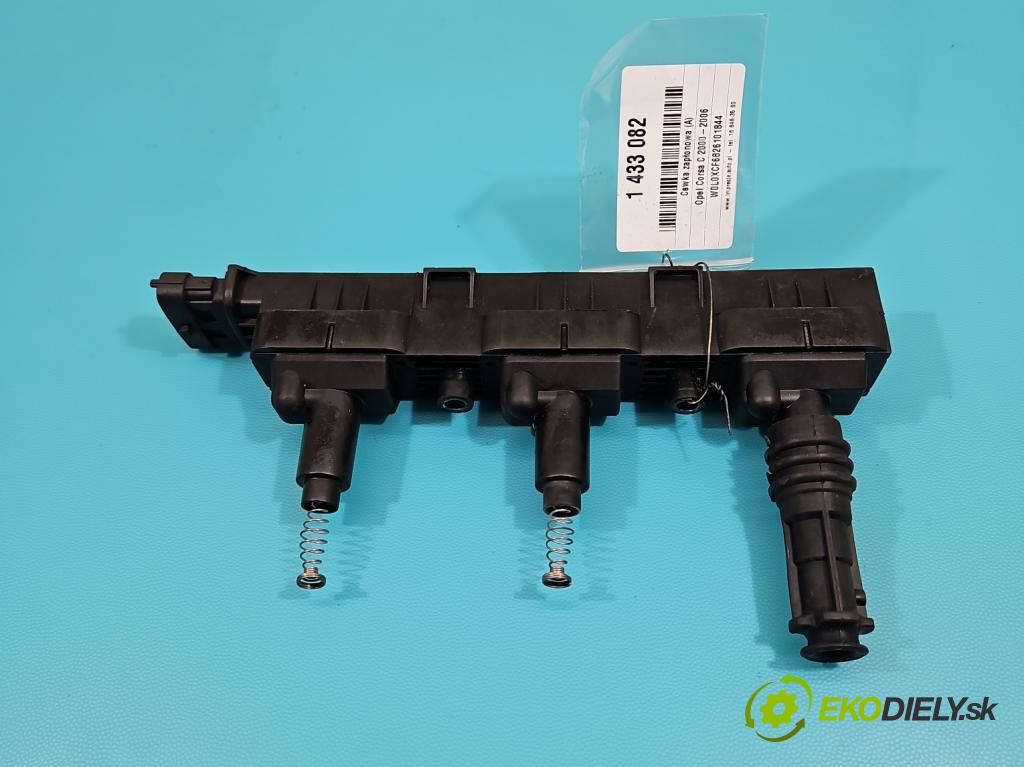 Opel Corsa C 2000-2006 1.0 12V 58 HP manual 43 kW 973 cm3 5- cievka zapaľovacia  (Zapaľovacie cievky, moduly)