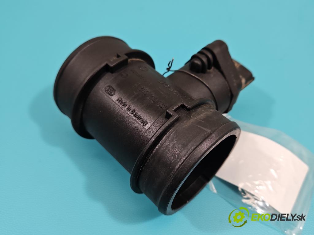 Opel Corsa C 2000-2006 1.0 12V 58 HP manual 43 kW 973 cm3 5- průtokoměr: 0280218031 (Váhy vzduchu)