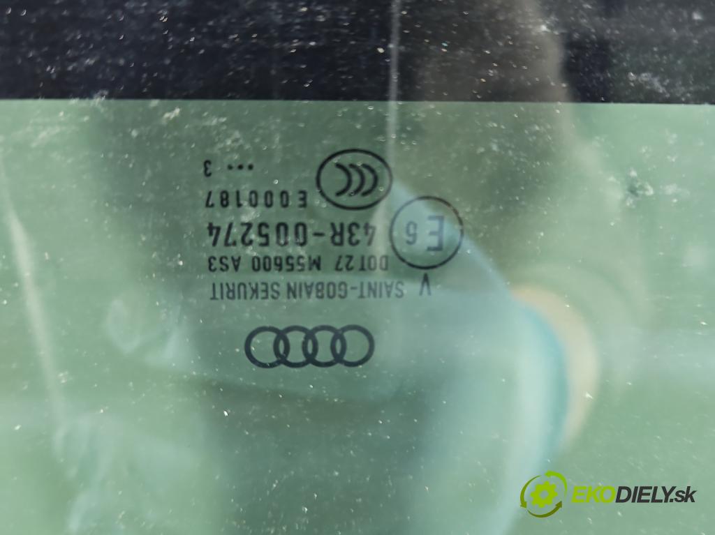 Audi A4 B8 2007-2015 2.0 TFSI 211KM automatic 155 kW 1984 cm3 5- Střešní okno: 8K9877041E (Sklo karosérie)