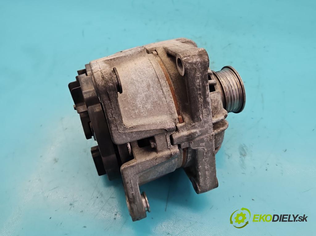 Opel Meriva A 2002-2010 1.6 16V 105 HP manual 77 kW 1598 cm3 5- Alternator 0124425020 (Alternátor)