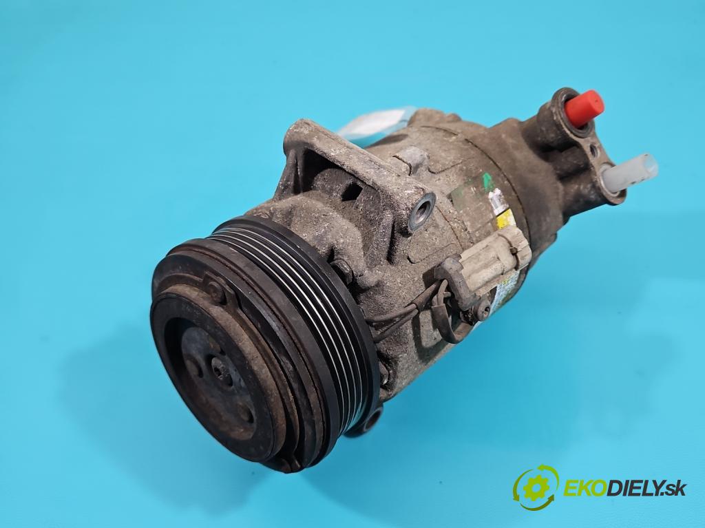 Opel Meriva A 2002-2010 1.6 16V 105 HP manual 77 kW 1598 cm3 5- Kompresor: klimatizácie 13124750 (Kompresory klimatizácie)