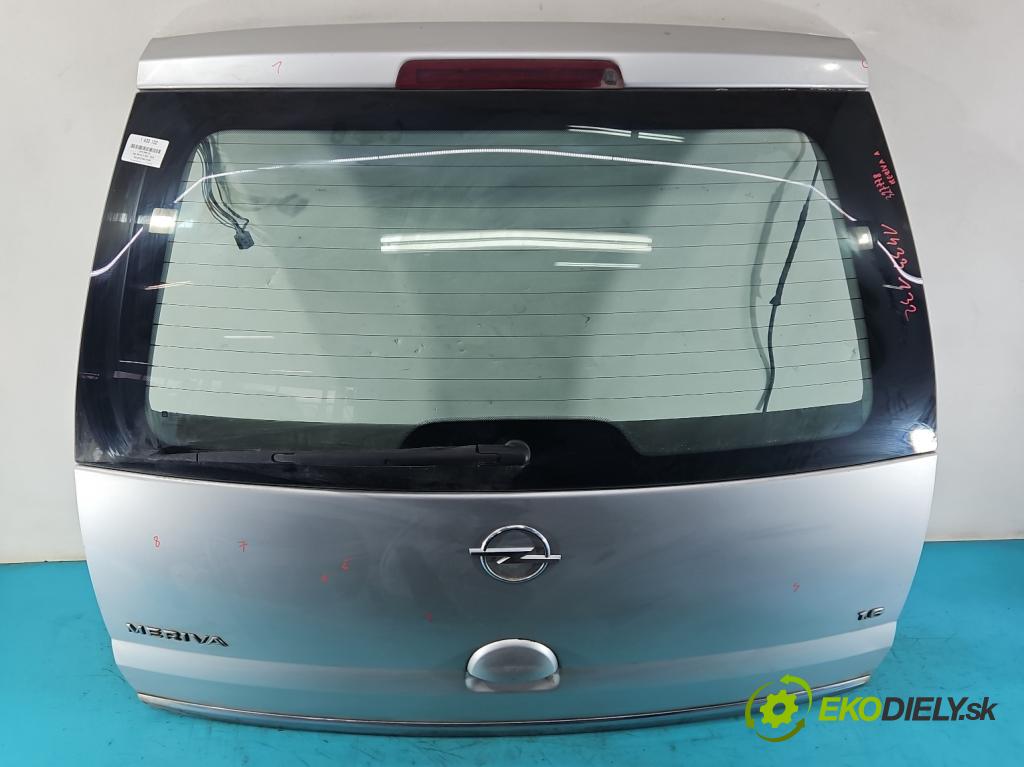 Opel Meriva A 2002-2010 1.6 16V 105 hp manual 77 kW 1598 cm3 5- zadní kufrové dveře  (Zadní kapoty)