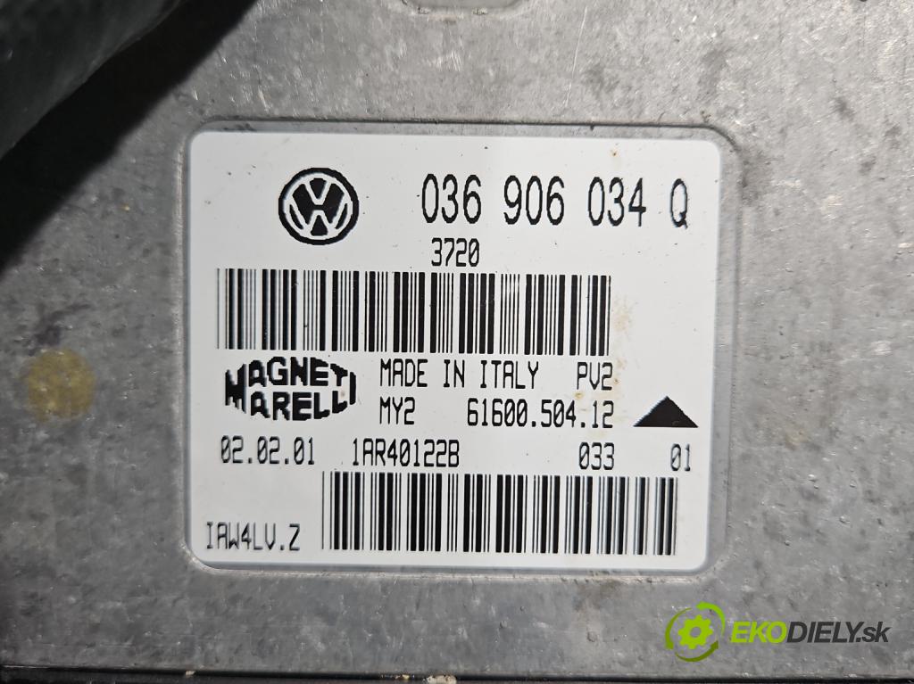 Audi A2 1.4 16V (AUA) 75 HP manual 55 kW 1390 cm3 5- riadiaca jednotka motora 036906034Q