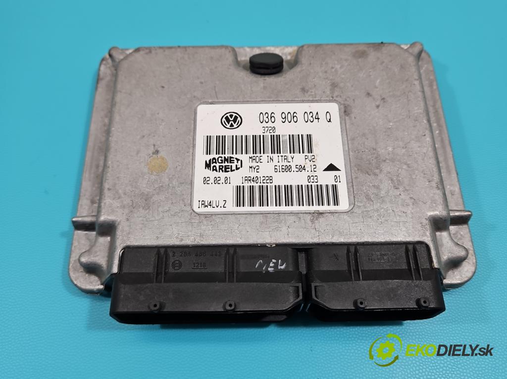 Audi A2 1.4 16V (AUA) 75 HP manual 55 kW 1390 cm3 5- riadiaca jednotka motora 036906034Q