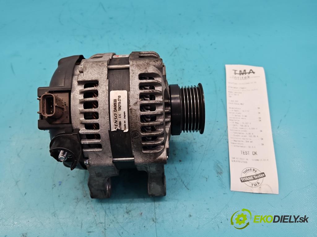 Ford Focus Mk2 2004-2011 1.6 tdci 90 HP manual 66 kW 1560 cm3 5- Alternator 104210-2710 (Alternátor)