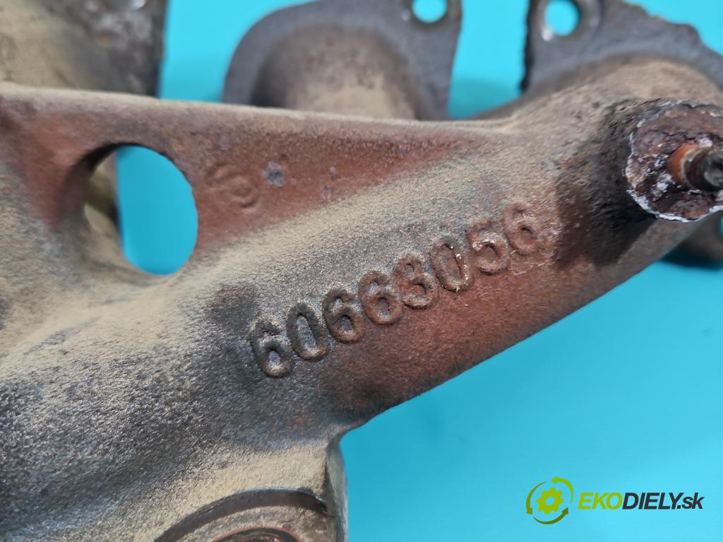 Alfa romeo 147 1.6 16V 105 hp manual 77 kW 1598 cm3 3- potrubí výfuk 60663056 (Výfukové potrubí)